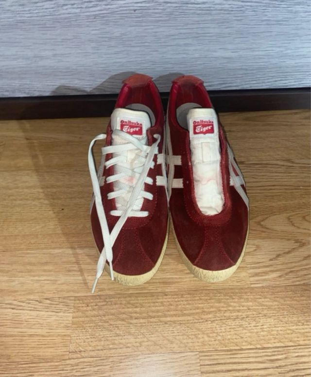 Onitsuka Tiger Zapatillas Hombre Cordones Rojas