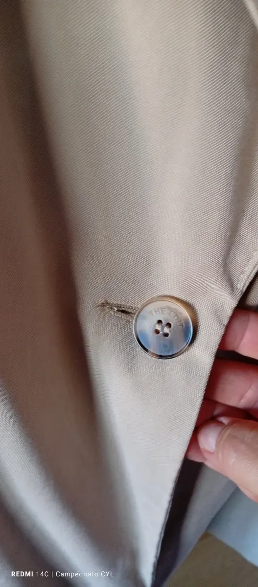 Gabardina Beige Talla S/36 Primark