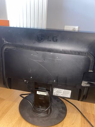 Pantalla LG Negra