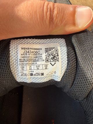Scarpe da trekking Merrell taglia 44