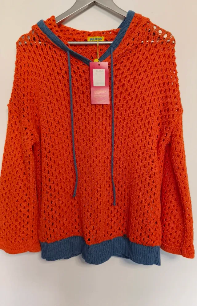 Jersey Rüga Naranja y Azul