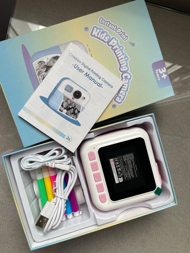 Cámara Fotos Infantil Instantánea estilo polaroid 