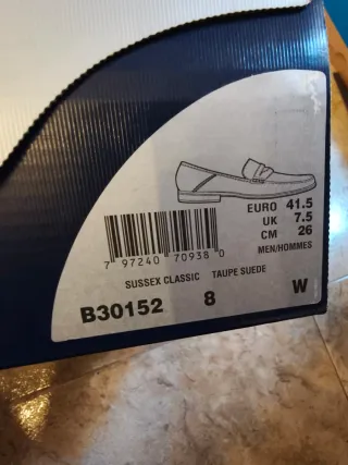 Sebago Mocasines Beige/Marrón Ante