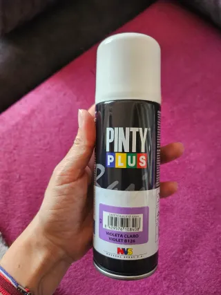 Pintura Spray Violeta Claro Pinty Plus 200ml