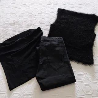 Conjunto 2 camisetas y 1 legging mujer