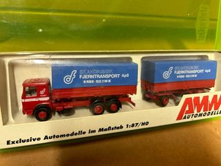 Man 1:87 AWM Camion + Rimorchio