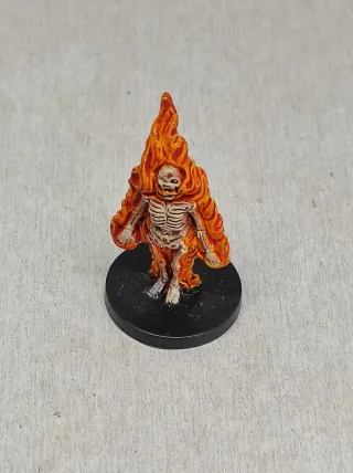 D&D Death Knell. #49 - Burning Skeleton