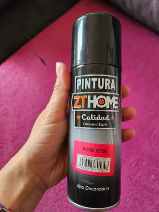 Spray Pintura Fucsia ZTHome