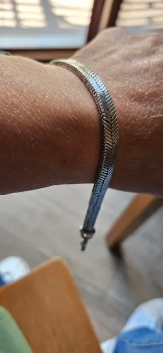 Bracciale snake in argento
