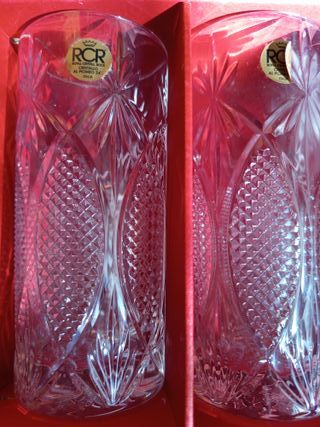 Juego 6 Vasos RCR Royal Crystal Rock