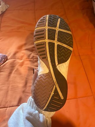 Zapatillas de pádel Artengo blancas y moradas