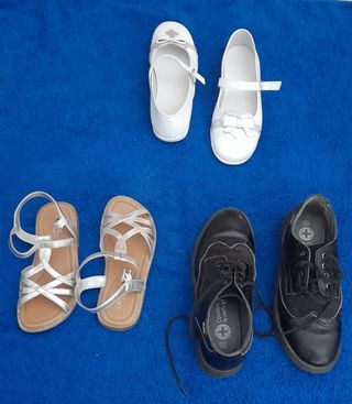 Sandalias plata bailarinas blancas mocasine charol