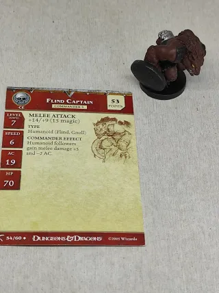D&D Death Knell #54 Flind Captain