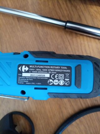 Multiherramienta Joyería 160W, 10000 - 40000 RPM 