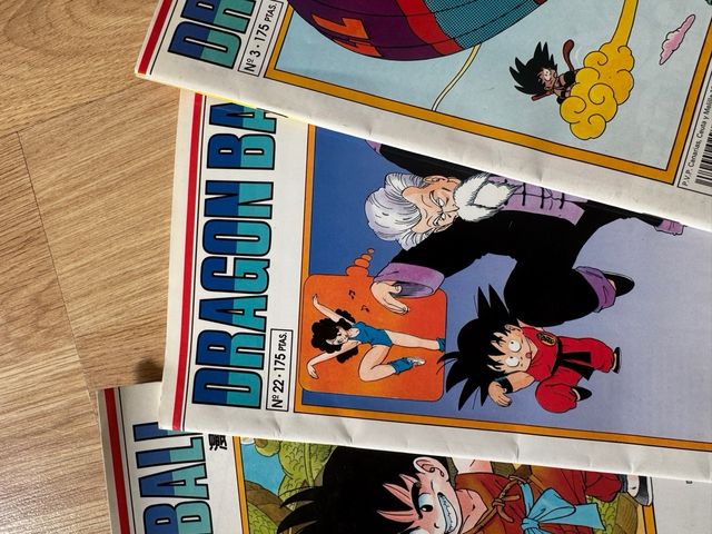 3 cómics Dragon Ball 1992