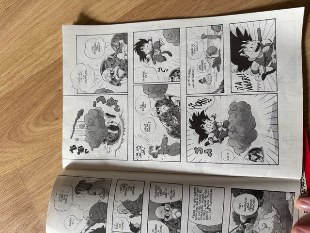 3 cómics Dragon Ball 1992