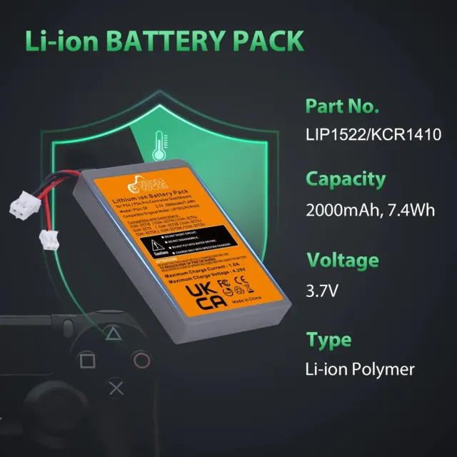 Batería para mando PS4 Tickle Power