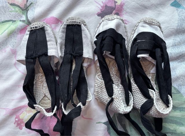 Alpargatas 24 y 25. Baturro 24 y Baturra 25