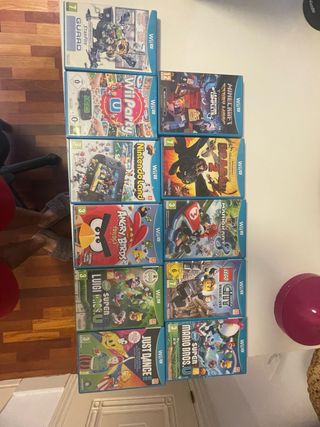 Lote de 10 Juegos Wii U