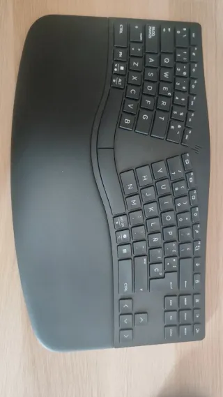 Teclado Ergonómico HP 960 Negro