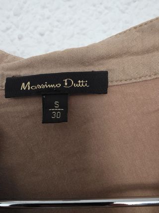 Camiseta Massimo Dutti Beige Talla S