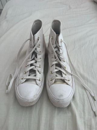 Converse Blancas Originales Talla 38