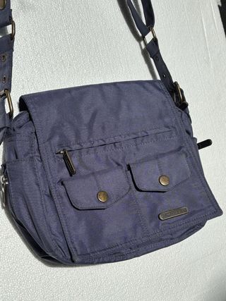 Bolso bandolera unisex azul marino