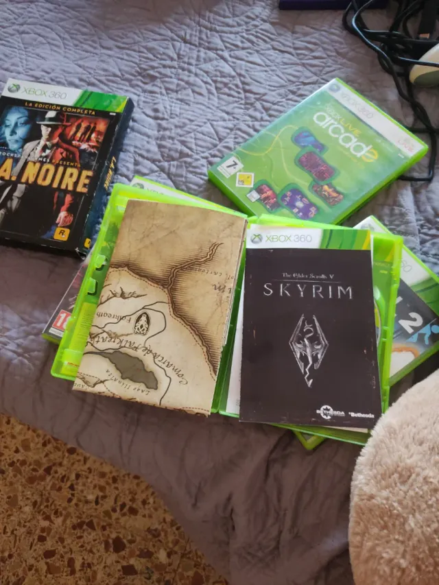 Juego Xbox 360 Skyrim Legendary Edition RPG
