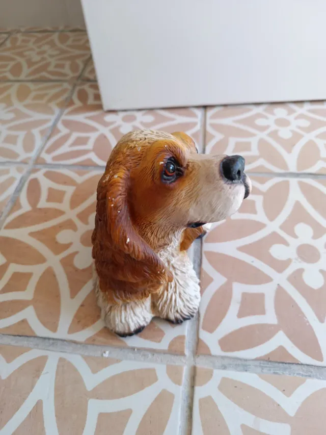 Figura perro Cocker