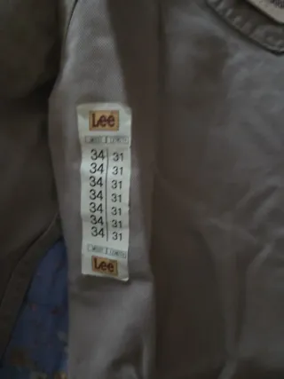 Pantalón Lee Oklahoma Slim Fit Talla 34x31