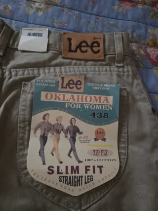 Pantalón Lee Oklahoma Slim Fit Talla 34x31