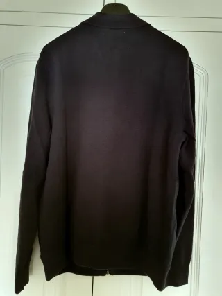 Chaqueta bomber Mango Azul Marino Talla L