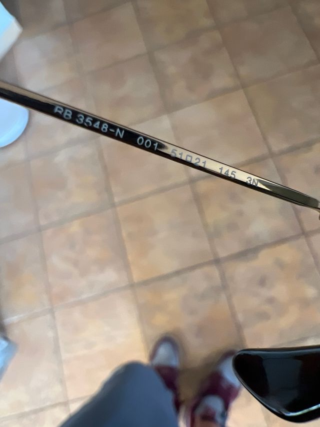 Gafas de sol Ray-Ban Hexagonal Doradas Negras