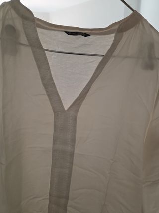 Camiseta Massimo Dutti Blanca