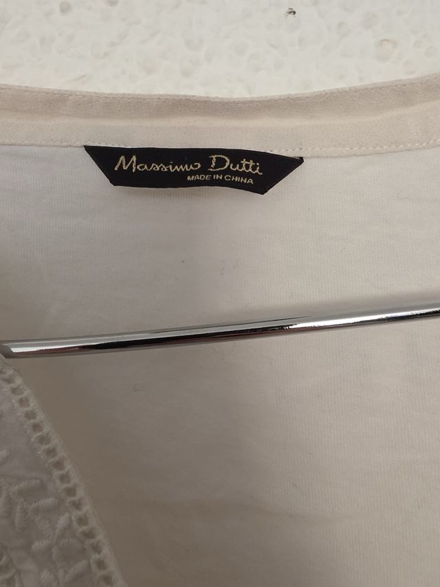 Camiseta Massimo Dutti Blanca