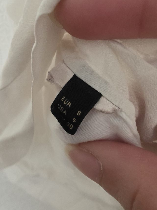 Camiseta Massimo Dutti Blanca