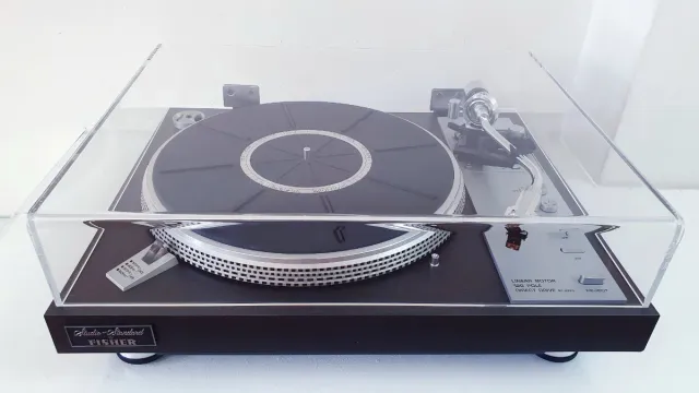 Piatto giradischi vintage Fisher MT-6225