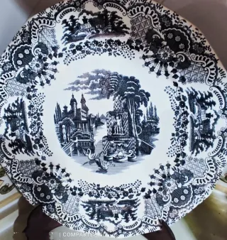 2 Platos La Cartuja de Sevilla