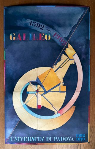 Manifesto GALILEO 1592 → 1992 • Gio Pomodoro 