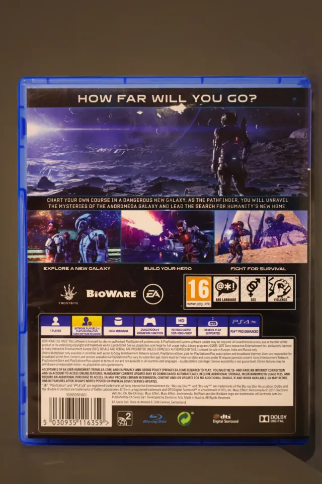 Jogo PS4 Mass Effect Andromeda
