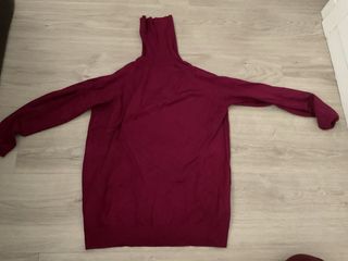 Jersey granate cuello alto