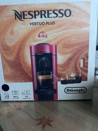 Nespresso Vertuo Plus negra+ Cápsulas(nueva)