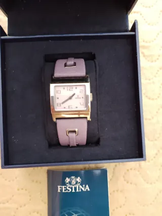 Reloj Festina Dorado y Rosa