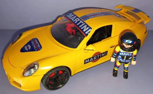 Playmobil Coche de Carreras Amarillo Martini