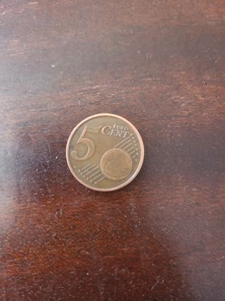 Moneda 2 céntimos Europa 2002