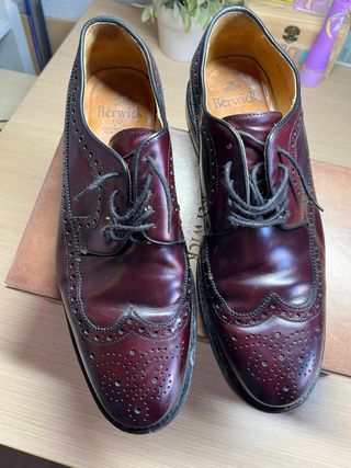 Zapatos Berwick Burdeos Talla 46