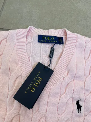 Jersey Polo Ralph Lauren Rosa Talla M