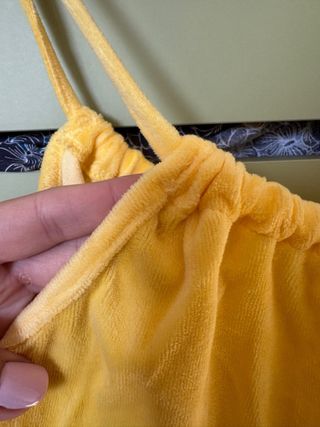 Maglia spugna gialla