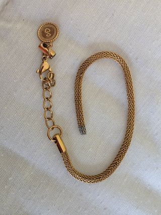 Pulsera Singularu Mara Acero Baño Oro