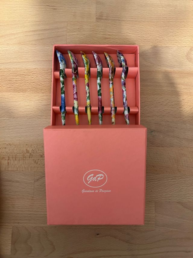 Cucharas GdP Giordano di Ponzano Florales